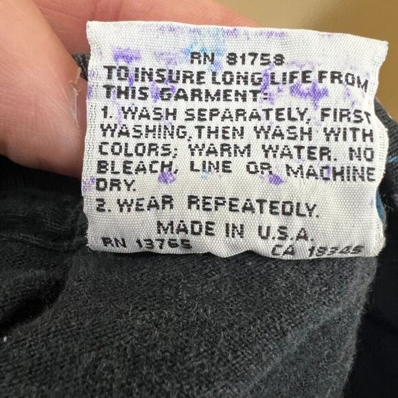 1993 Liquid Blue Hemisphere Boreal T-Shirt  Galaxy Zodiac All Over Print Size La - Picture 6 of 8